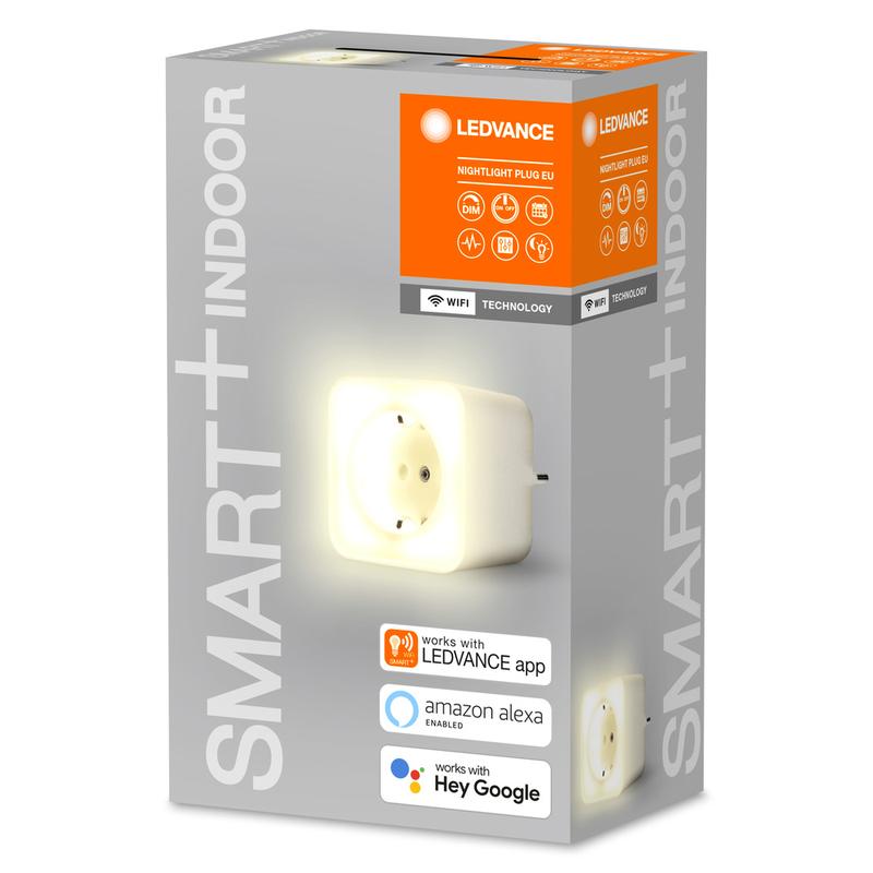 Smart Wi-Fi Plug eu 4x1 10a 220-240v - умная розетка LEDVANCE. Умная розетка. LEDVANCE Smart+ WIFI.