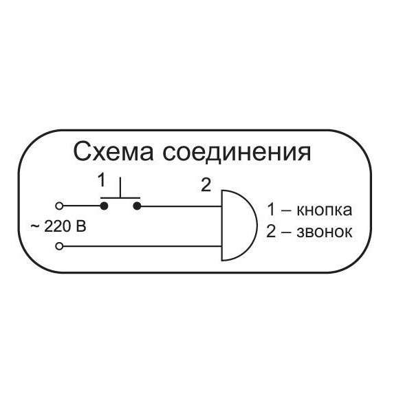 Схема звонка в квартире